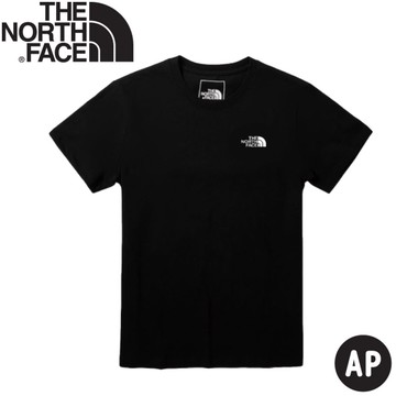 【The North Face 男 短袖上衣 AP《黑》】4U9I/短T/休閒短袖/T恤