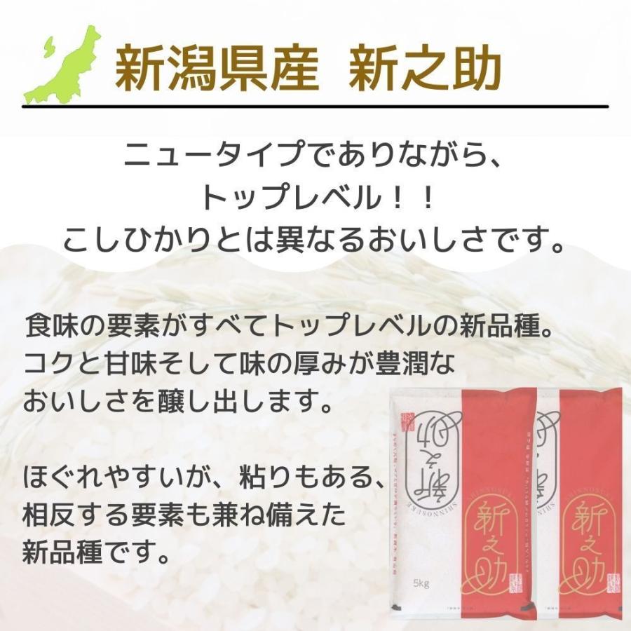 受注精米 新潟県産 新之助 新米 10kg (5kg×2袋) お米 送料無料 白米 新品種 2023年 令和5年産