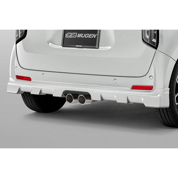 MUGEN 無限 リアアンダースポイラー 未塗装 N-WGNカスタム JH3 JH4 2019/8〜 | LINEショッピング