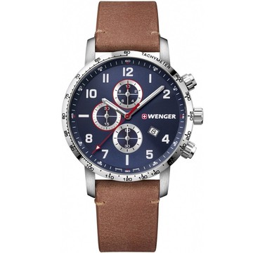 瑞士WENGER Attitude Chroyes計時時尚腕錶  01.1543.108【刷卡回饋 分期0利率】【APP下單點數13倍送】