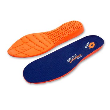 【LOTTO】男 極厚獨立筒緩震鞋墊 吸濕防臭 足弓支撐 杯型穩固設計 藍 MI0216