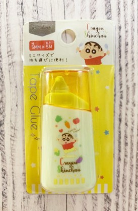 【震撼精品百貨】蠟筆小新_Crayon Shin-chan~蠟筆小新雙面膠-黃*14497