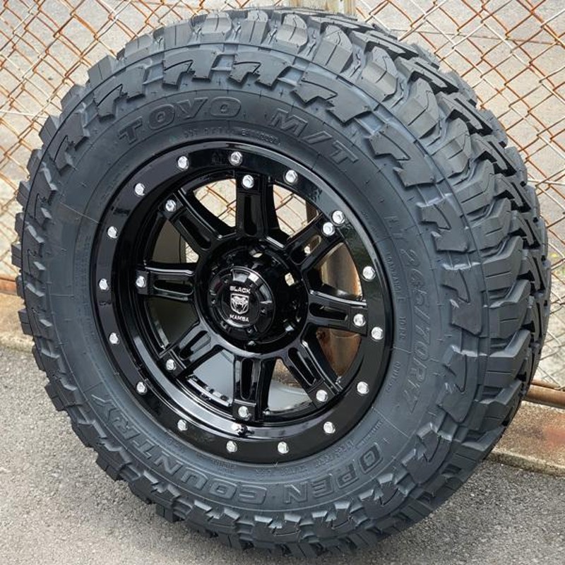 エスカレード アバランチ 新品 マッドタイヤ 17インチ タイヤホイールセット 4本 TOYO OPENCOUNTRY MT 265/65R17  265/70R17 ブラックレター | LINEショッピング 50957円