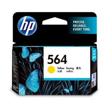 【免運】HP 564 黃色 原廠墨水匣(CB320WA) 適用D7560/B010a/B010b/C510a C510a/B209a/B210a/B210b/B210c