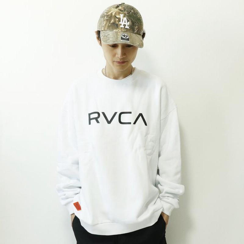 RVCA ルーカ メンズ BIG RVCA CR トレーナー スウェット 裏起毛