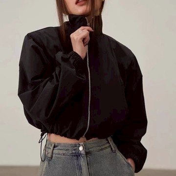 防曬衣女長袖外套短款外套薄款透氣小個子上衣時尚百搭寬松防曬服夏季新款