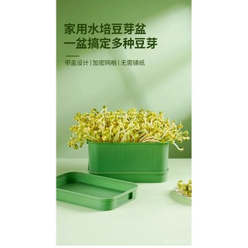 臺灣熱賣🚀新款髮豆芽神器快速髮豆芽家用種植豆芽盆豆芽機髮芽機種菜專用盆 WOXR