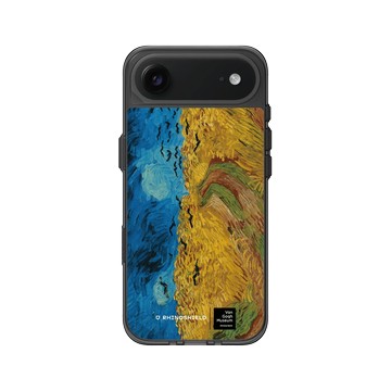 iPhone Air Clear (相機按鈕) 酷墨灰 - Van Gogh Museum - 麥田群鴉