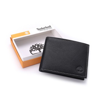TIMBERLAND 短夾 黑 A27HZ001