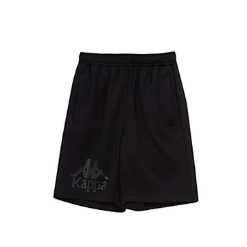 KAPPA 義大利 舒適型男吸溼排汗 運動短褲 黑 371P87W005