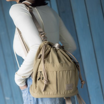 Today is the day－K15 Lucky Cinch｜樂活包－卡其色－5L