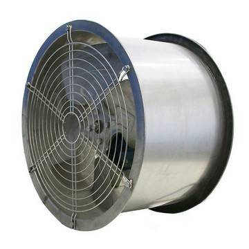 貝州直供管道式軸流通風機工業圓筒低噪音廚房防油潮不銹鋼排風扇【DD1113001】