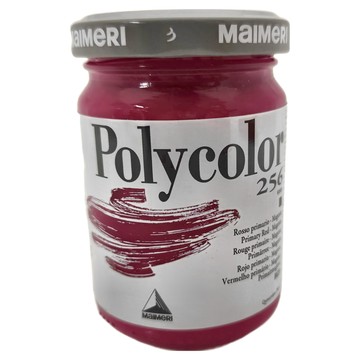 MaIMeRI 美利 POLYCOLOR重稠壓克力 MA-1220256PRIMARY RED- MEGENTA 256 原色紅  140ml  1色
