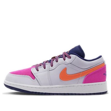(GS) Air Jordan 1 Low 'Fire Pink Hyper Crimson'