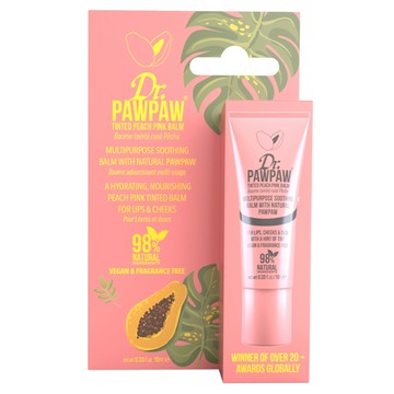 Dr.PAWPAW 蜜桃亮采霜(英國木瓜霜 護唇膏)  1個  10ml  蜜桃粉/果香