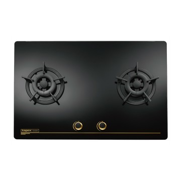 [莊頭北] TG-8523G 雙口保潔玻璃檯面爐/大面板_天然NG天然氣