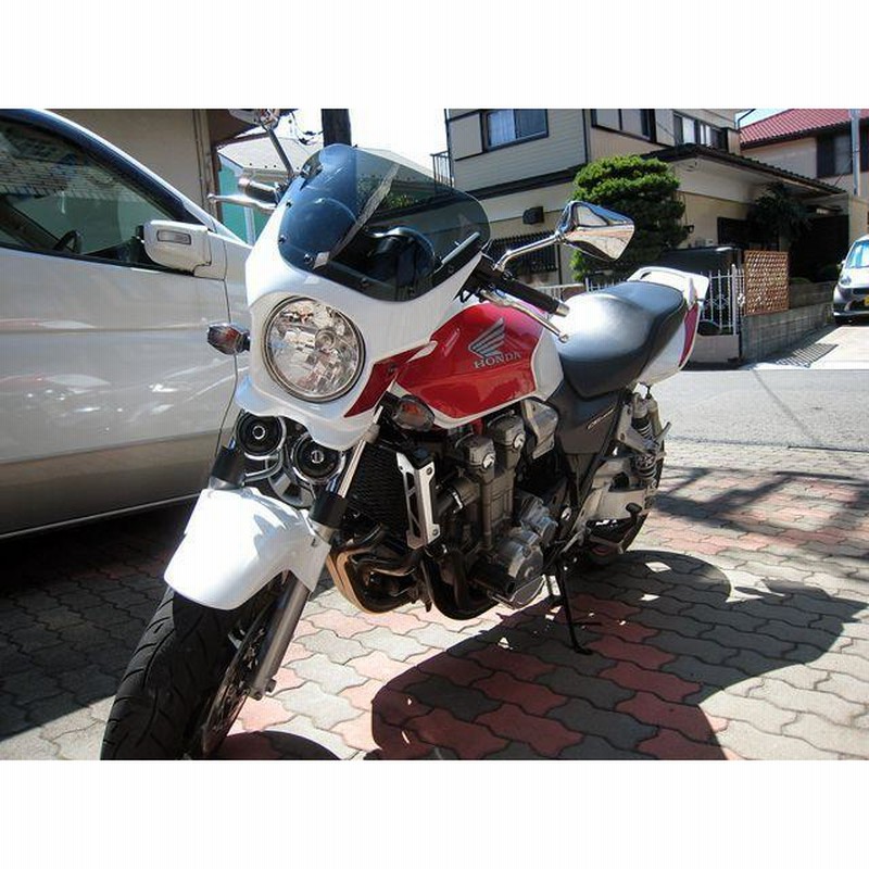 正規品／ワールドウォーク CB1300SF 汎用ビキニカウル DS-01 typeAERO（パールフェイドレスホワイト×キャンディーアラモアレッド）…  | LINEブランドカタログ