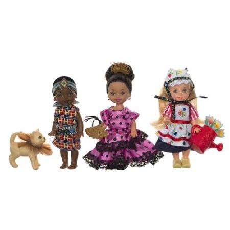 Barbie Kelly Friends of the World 3-Doll Gift Set by Barbie