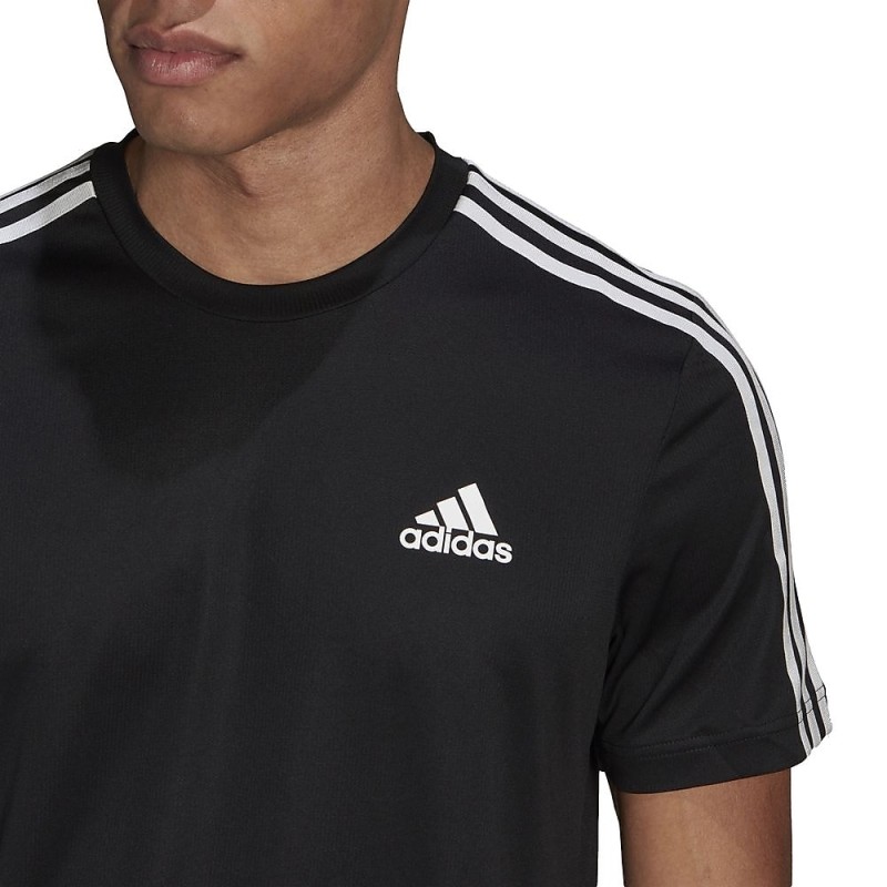 adidas アディダス メンズスポーツウェア 半袖機能Tシャツ エアロレディ D2M スポーツ 3ストライプス 半袖Tシャツ AEROREAD...  通販 LINEポイント最大GET | LINEショッピング