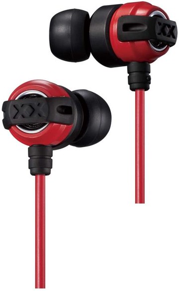 【日本代購】JVC HA FX1X R XX系列 入耳式耳機 紅色