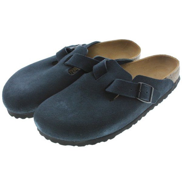 ビルケンシュトック Birkenstock サンダル ボストン Boston ネイビー スエード 通販 Lineポイント最大0 5 Get Lineショッピング