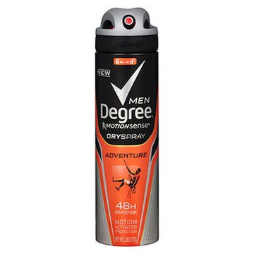 Degree Men MotionSense Dry Spray AntiPerspirant Adventure 3.8 Oz by Degree