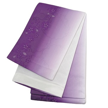 女性 腰封 和服腰帶 小袋帯 半幅帯 日本製 紫