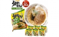 うまかっちゃん博多からし高菜風味＜３０袋（５袋パック×６セット）＞　ハウス食品(株)