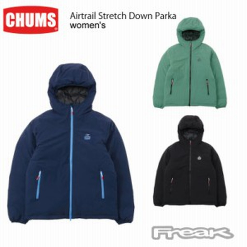 Chums チャムス レディース ジャケット Ch14 1272 Airtrail Stretch Down Parka Women S エアトレイルストレッチダウンパーカー ダウン 通販 Lineポイント最大1 0 Get Lineショッピング