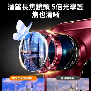 閃鑽鏡頭貼 蘋果 鏡頭保護殼 鷹眼鏡頭玻璃貼 適用 iPhone18 17 16 15 14 13 12 Pro Max