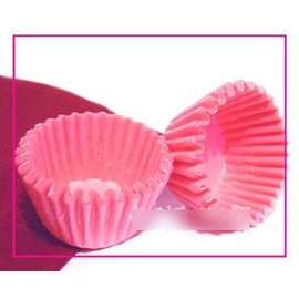 【紙杯托-油紙-大粉-5*2.5-10包/組】油紙托 紙杯 一次性 巧克力蛋糕托(上口可展開，底徑5*高2.5cm)30張/包，10包/組(可混選)-8001006