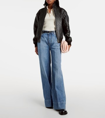 Bottega Veneta High-rise wide-leg jeans