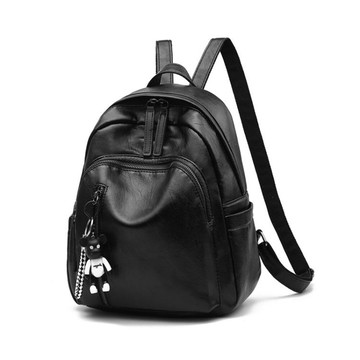 背包 雙肩包女新款潮韓版百搭時尚軟皮女士小背包女學生書包女包包 年中鉅惠 可開發票