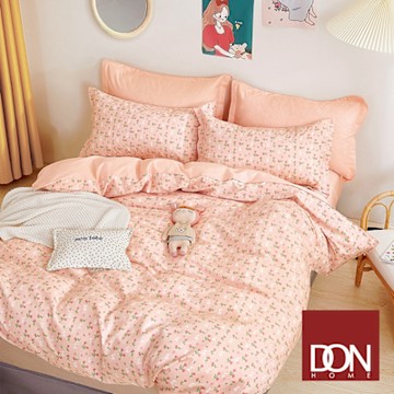 DON 100%純棉床包枕套組-加大-多款任選