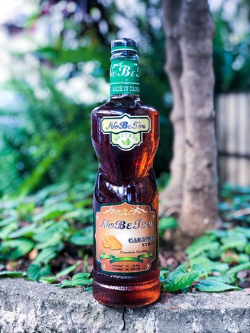 諾倍滋焦糖風味糖漿泡沫紅茶 珍珠奶茶 調酒 烘焙 氣泡水 飲料吧台專用 各式水果 各式花草