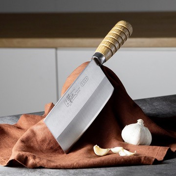 葉添-木柄系列 傳統菜刀-四號菜刀/切剁刀