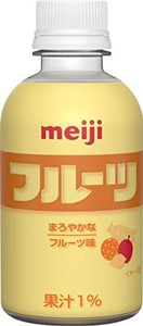 明治 フルーツPET 220ML[飲料 ドリンク 飲み物 常温保存] ×24本