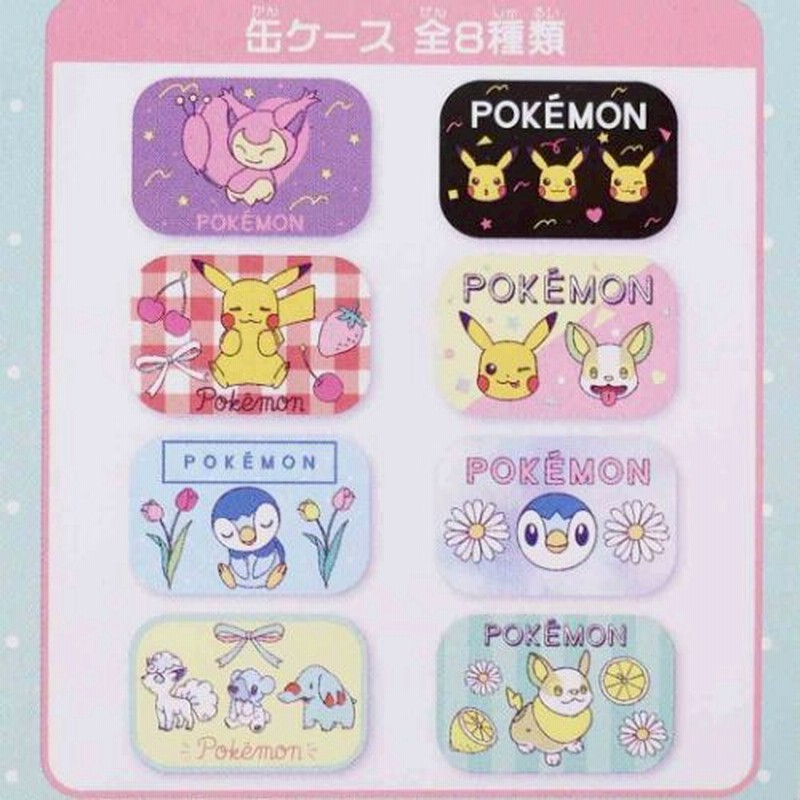 レトロ　ポケモングッズ　8個セット ポケモン缶バッチXY&Z MOVIE 19th Ver.｜商品情報｜タカラトミー