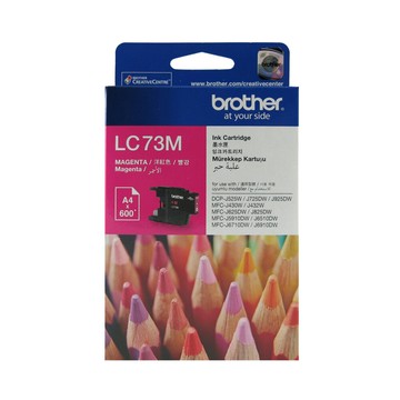 Brother LC73M 原廠紅色墨水匣