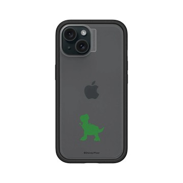 iPhone 15 Mod NX 黑 - 迪士尼-玩具總動員 Toy Story - 抱抱龍剪影版