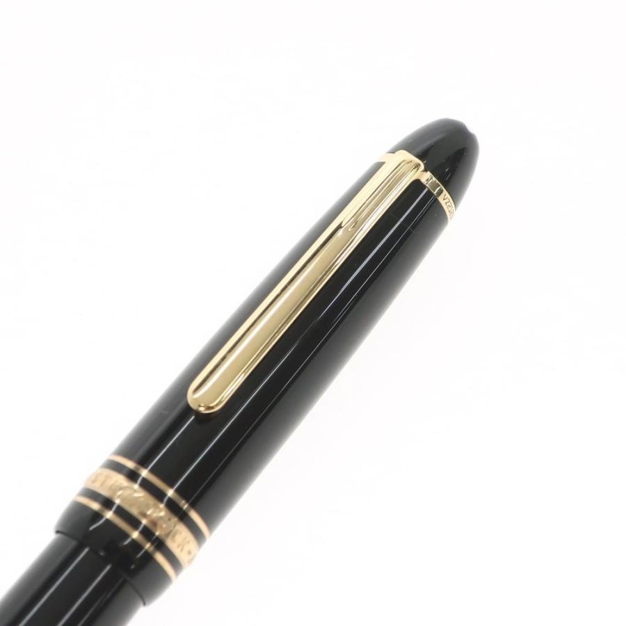 モンブラン MONTBLANC マイスターシュテック 万年筆 ブラック×ゴールドxゴールド