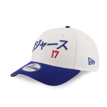 NEW ERA 男女 9FORTY 洛杉磯道奇 大谷翔平 米白/皇家藍 NE70967727