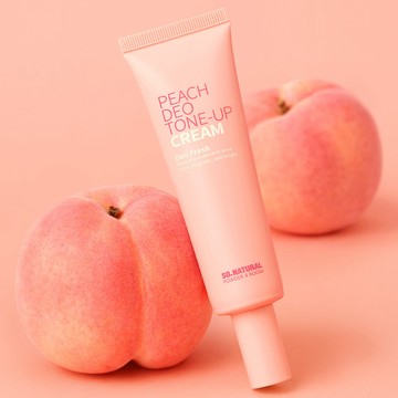 [Powder-Fresh Body] so natural Peach Deo Tone-Up Cream 50ml