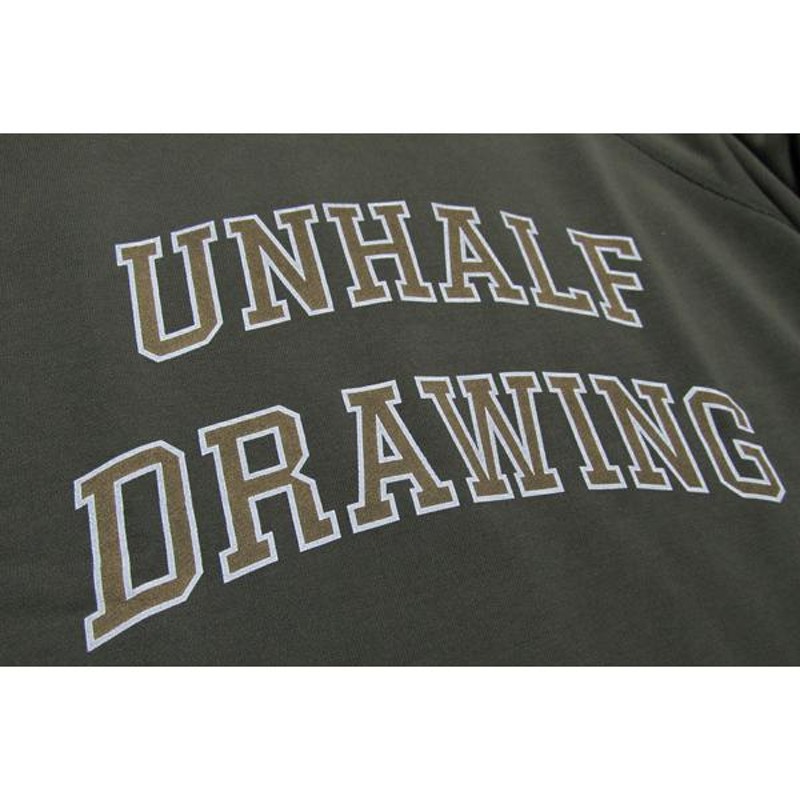 UNHALF DRAWING アンハーフ ドローイング 海千山千會 COLLEGE LOGO