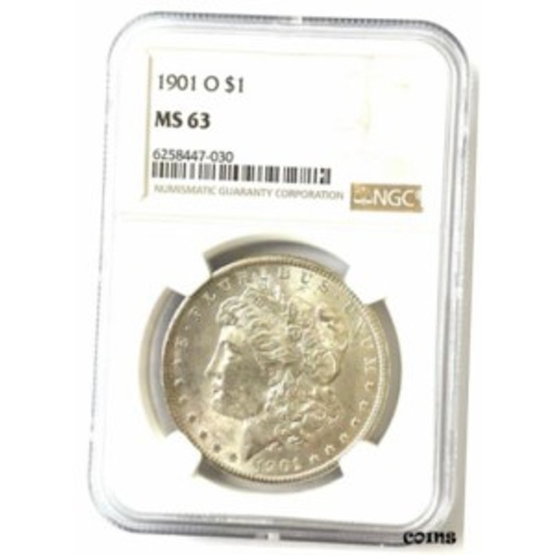 品質保証書付】 アンティークコイン NGC PCGS 1901-O Morgan SILVER ...