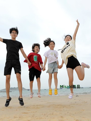 兒童溯溪鞋男女趕海礁石防滑鞋水上樂園游泳沙灘鞋防割速干涉水鞋-Misaki精品