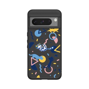 Pixel 8 Pro SolidSuit 黑 - 幾米 Jimmy Liao - 遺失了一隻貓-調皮