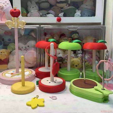 桃園出貨🍂織女毛線軸魔法棒仙女棒毛線軸3d打印可放桶線靜音絲滑編織工具