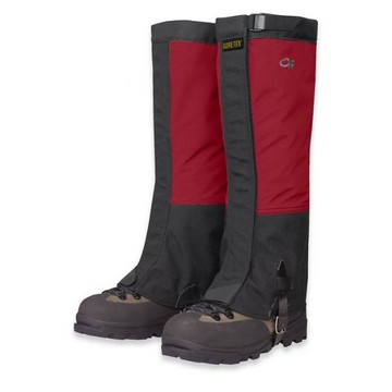 Outdoor Research 美國 Crocodiles 3L Gore-Tex 防水透氣防風長版綁腿/紅 OR61572243118