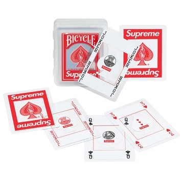 SUPREME BICYCLE CLEAR PLAYING CARDS